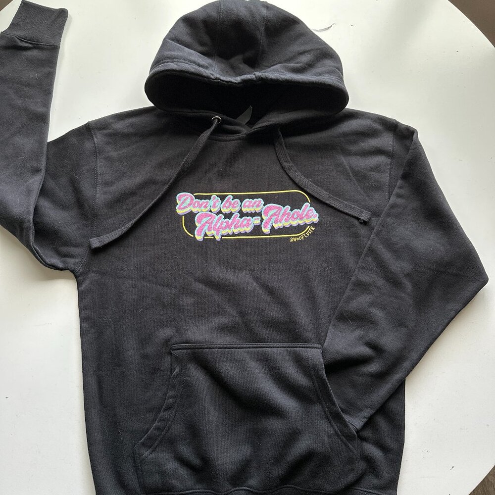 Alpha A-hole Unisex Fleece Hoodie